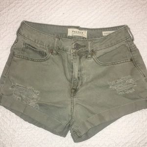 PACSUN ripped shorts